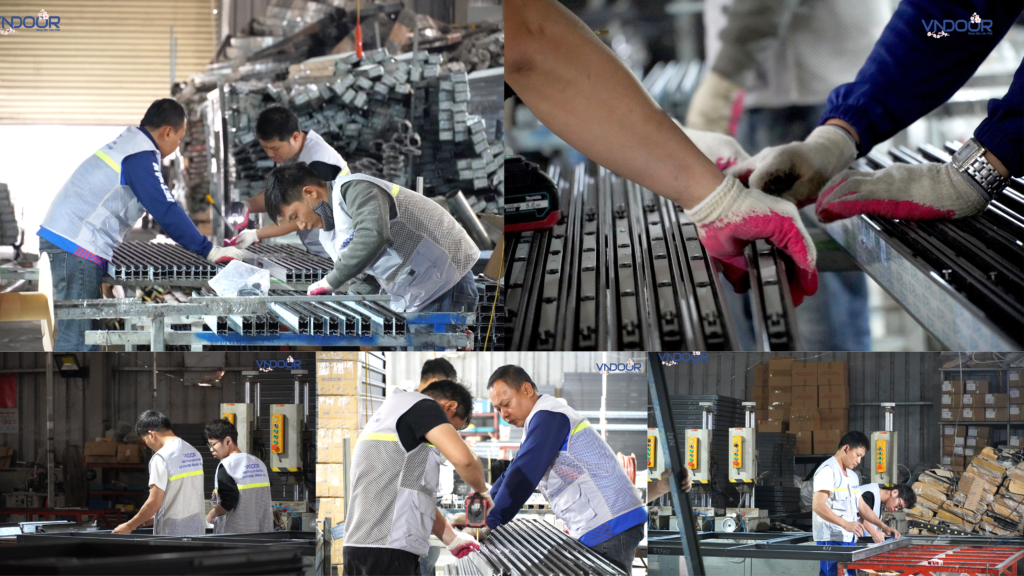 ảnh chụp tại: Nhà Máy sản xuất cửa - VNDOOR